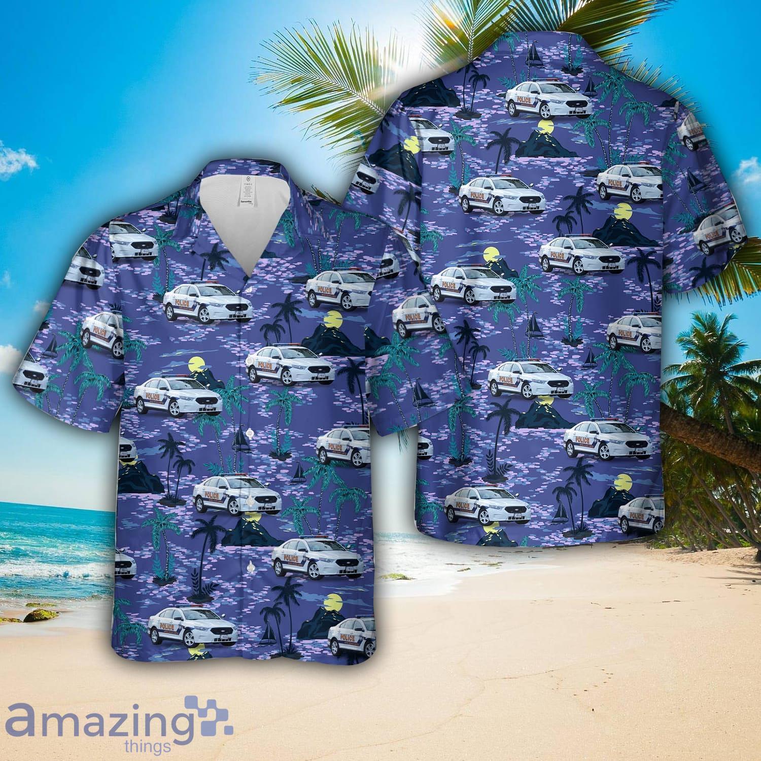 US Capital Police 0673 Car Ford Interceptor Hawaiian Shirt 3D Printed Button Shirt image US Capital Police 0673 Car Ford Interceptor Hawaiian Shirt 3D Printed Button Shirt Product Photo 1