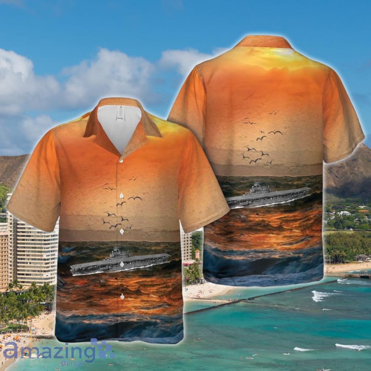 Us Navy Hawaiian Shirt, US Navy Enterprise Hawaiian Shirt Special Gift image Us Navy Hawaiian Shirt, US Navy Enterprise Hawaiian Shirt Special Gift Product Photo 1