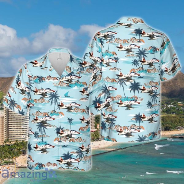 Us Navy Hawaiian Shirt, US Navy McDonnell Douglas Skyhawk Hawaiian Shirt Special Gift Product Photo 1