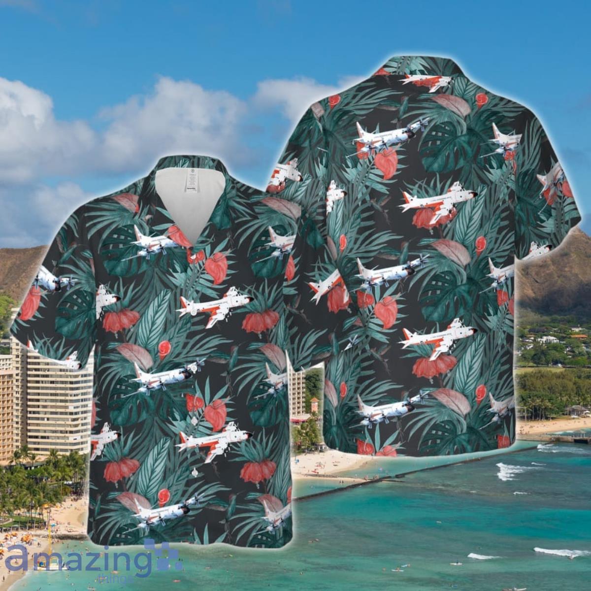 Us Navy Hawaiian Shirt, US Navy Orion Hawaiian Shirt Special Gift image Us Navy Hawaiian Shirt, US Navy Orion Hawaiian Shirt Special Gift Product Photo 1