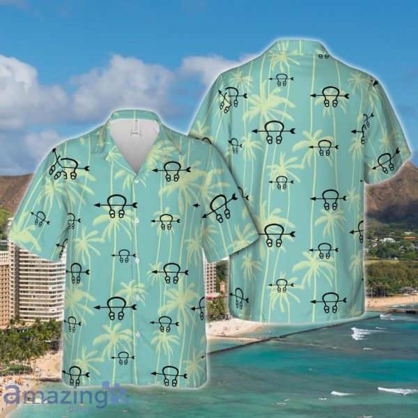 Us Navy Hawaiian Shirt, US Navy Sonar Technician Rating Badge Hawaiian Shirt Special Gift Product Photo 1