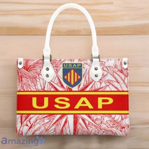 USA Perpignan Leather Handbag Custom Name Gift For Women Product Photo 3