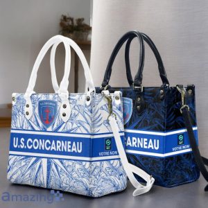 Usc Concarneau Leather Handbag Custom Name Gift For Women Product Photo 1