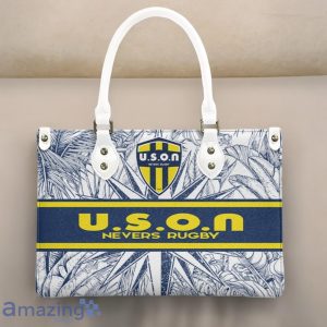 USON Nevers Leather Handbag Custom Name Gift For Women Product Photo 3