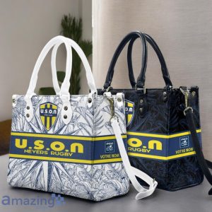 USON Nevers Leather Handbag Custom Name Gift For Women Product Photo 1