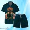 Utah Jazz NBA Aloha Tiki Hawaiian Shirt & Short Summer Beach