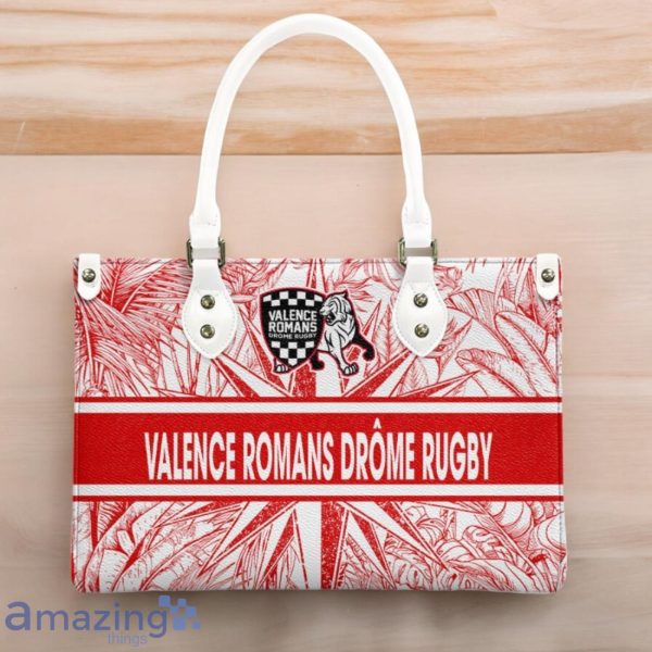 Valence Romans Drôme Rugby Leather Handbag Custom Name Gift For Women Product Photo 3