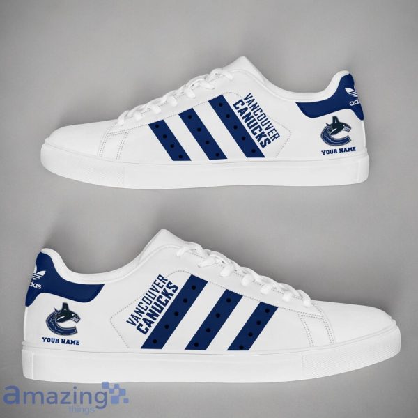 Vancouver Canucks NHL Custom Name New StanSmith Shoes Gifts For Fans Product Photo 1
