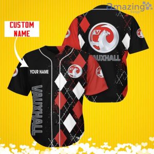 Vauxhall Sports Logo Jersey Baseball Shirt Custom Name With Diamond Brush Pattern For Men And Women Product Photo 2