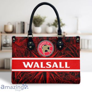 Walsall FC Leather Handbag Custom Name Nice Gift For Women, Mother Day Product Photo 2