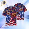 Washington Commanders NFL Flag Memorial Firework Hawaiian Shirt For Real Fans