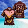 Washington Commanders Switch It Up Short Sleeve Button Down Tropical Hawaiian Shirt