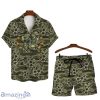 Washington Nationals  Logo Camo Pattern 3D Hawaiian Shirt & Short