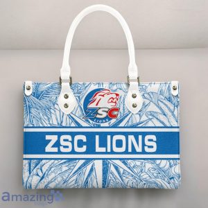 ZSC Lions Leather Handbag Custom Name Gift For Women image ZSC Lions Leather Handbag Custom Name Gift For Women Product Photo 3