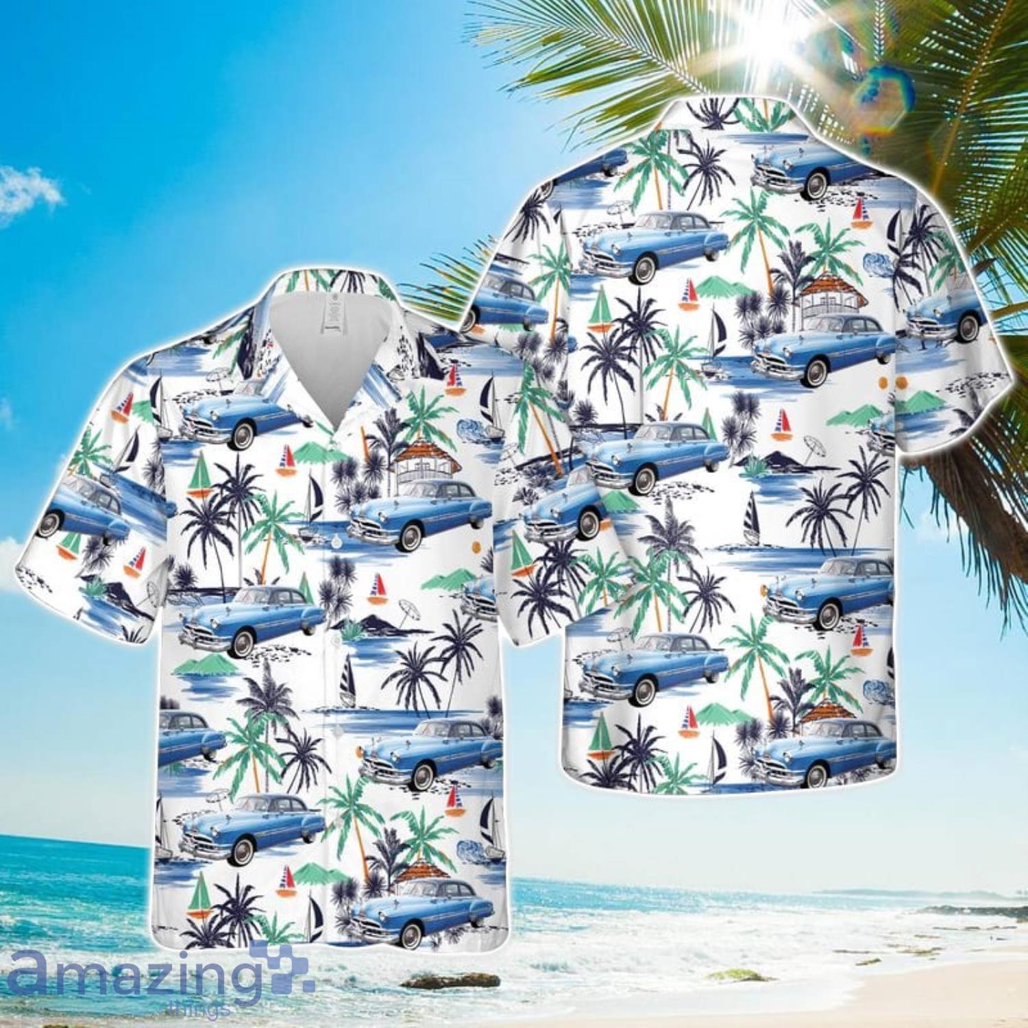 1952 Pontiac Chieftain Deluxe two door Sedan Beach Gift Hawaiian Shirt image 1952 Pontiac Chieftain Deluxe two-door Sedan Beach Gift Hawaiian Shirt Product Photo 1