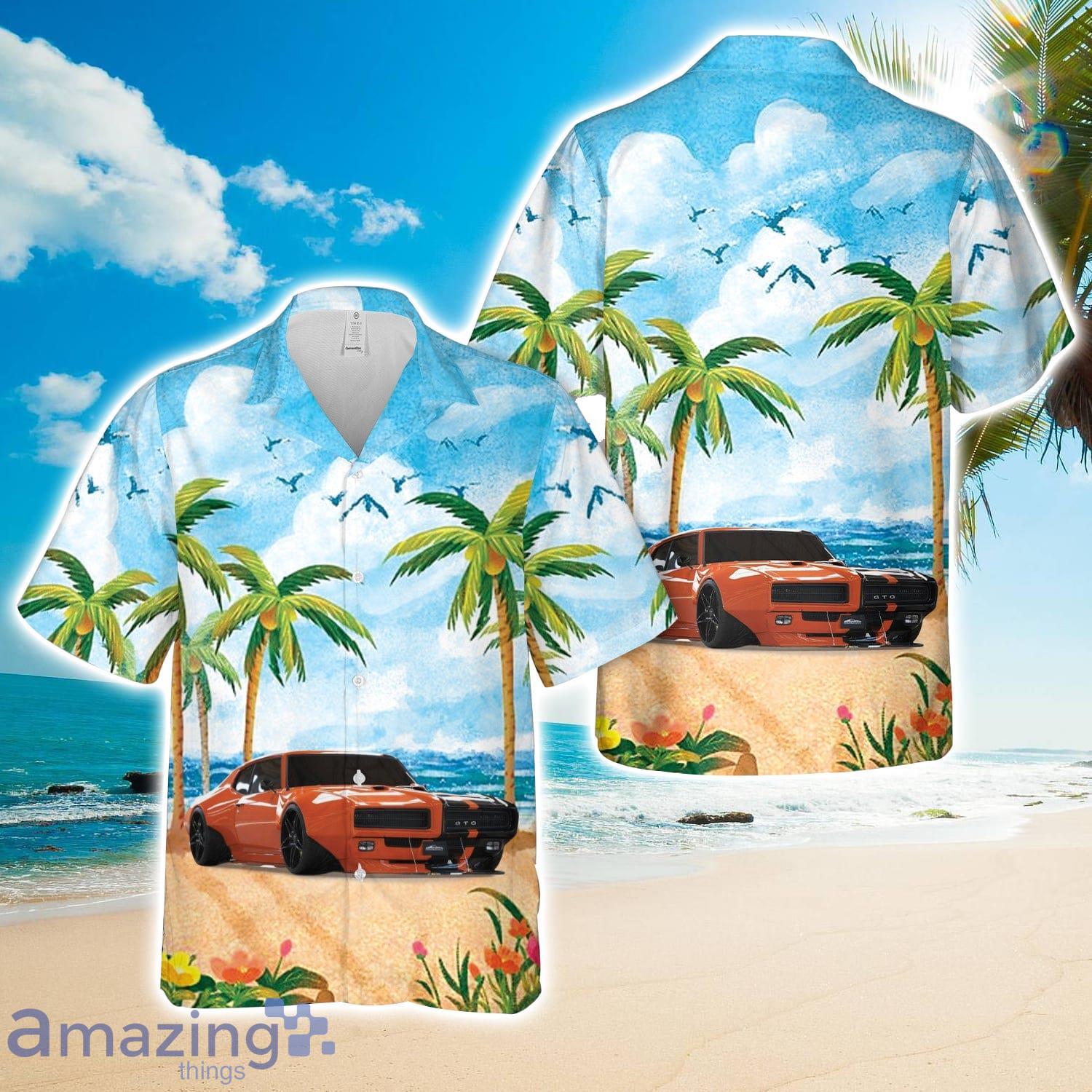 1969 Pontiac GTO Two-Face Judge Hawaiian Shirt Men Women Men Women Beach Shirt Product Photo 1