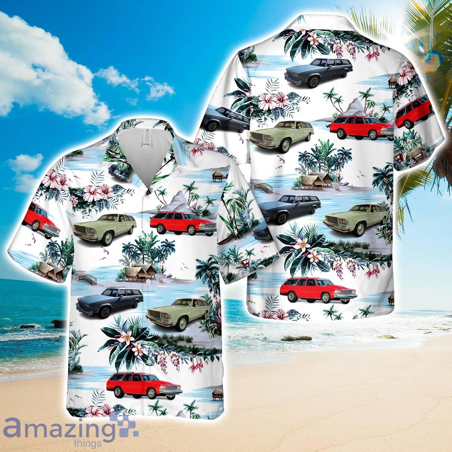 1979 Chevrolet Malibu Wagon Beach Gift Hawaiian Shirt image 1979 Chevrolet Malibu Wagon Beach Gift Hawaiian Shirt Product Photo 1