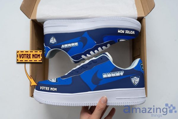 Colomiers Rugby Air Force Shoes Custom Name Men Women Gift AF1 Shoes Product Photo 1