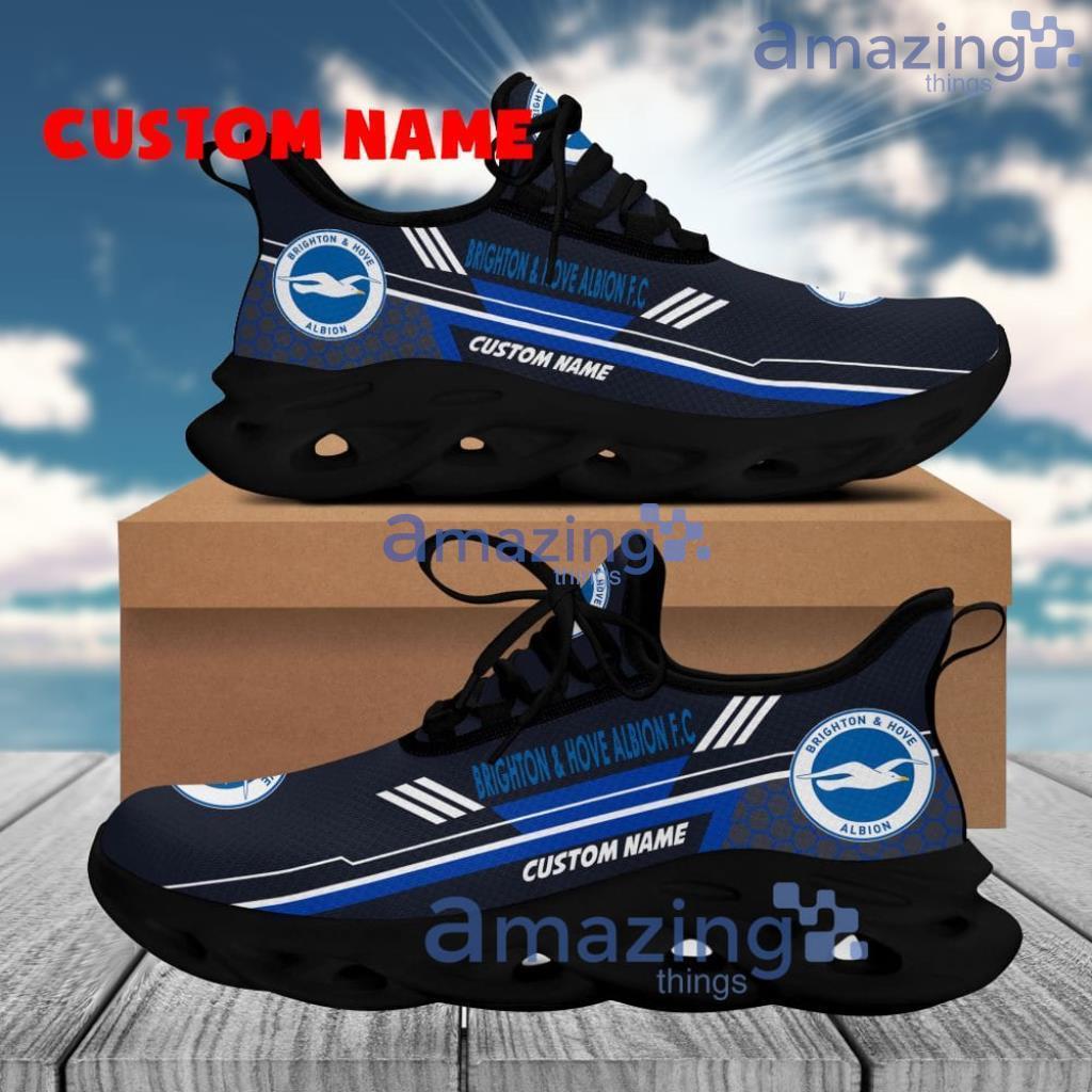 Brighton & Hove Albion F.C Logo Brand Clunky Max Soul Shoes Pattern Modern Footwear Trend For Men And Women Custom Name image Brighton & Hove Albion F.C Logo Brand Clunky Max Soul Shoes Pattern Modern Footwear Trend For Men And Women Custom Name Product Photo 1