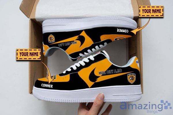 Hull City Air Force Shoes Custom Name Men Women Gift AF1 Shoes Product Photo 1