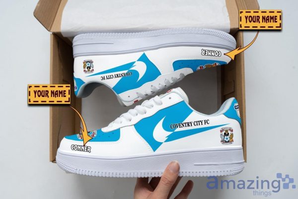 Coventry City F.C Air Force Shoes Custom Name Men Women Gift AF1 Shoes Product Photo 1