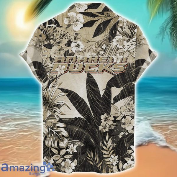 Anaheim Ducks Tropical Skull Halloween 3D Hawaiian Shirt For Men Women NHL Fans Product Photo 2