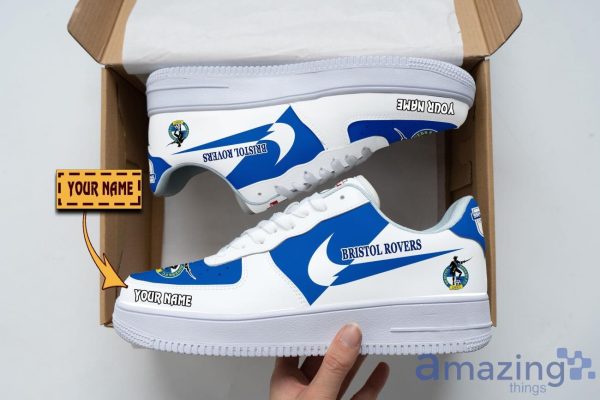 Bristol Rovers Air Force Shoes Custom Name Men Women Gift AF1 Shoes Product Photo 1