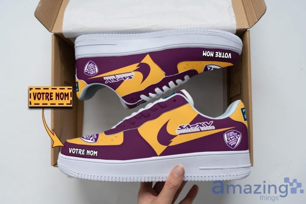 SA XV Charente Air Force Shoes Custom Name Men Women Gift AF1 Shoes Product Photo 1