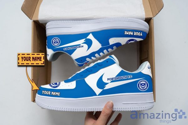 Portsmouth F.C Air Force Shoes Custom Name Men Women Gift AF1 Shoes Product Photo 1