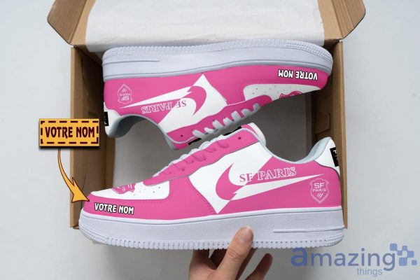 Stade Francais Air Force Shoes Custom Name Men Women Gift AF1 Shoes Product Photo 1