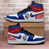 AFL Western Bulldogs Personalize Name Sneakers Air Jordan Hightop Shoes Men And Women