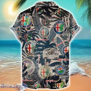 Alfa Romeo Car Retro Logo 3D Hawaiian Shirt For Men And Women Gift Product Photo 2