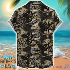 Anaheim Ducks 3D Hawaiian Shirt Best Dad Ever Father’s Day Gift NHL Fans Special Gift image Anaheim Ducks 3D Hawaiian Shirt Best Dad Ever Father’s Day Gift NHL Fans Special Gift Product Photo 2