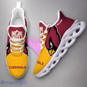 Arizona Cardinals Custom Name Max Soul Shoes Trending Sneakers For Fans Product Photo 2