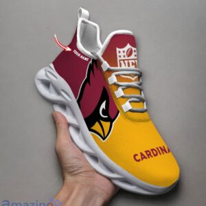 Arizona Cardinals Custom Name Max Soul Shoes Trending Sneakers For Fans Product Photo 1