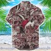 Arizona Coyotes Flower and Skull Hawaiian Shirt NHL Team Halloween Shirt