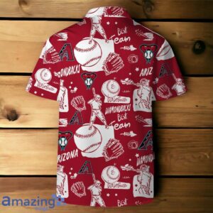 Arizona Diamondbacks MLB Logo Legend Team Hawaiian Shirt And Short image Arizona Diamondbacks MLB Logo Legend Team Hawaiian Shirt And Short Product Photo 3