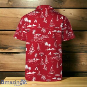 Arizona Diamondbacks Team Logo Beach Vibes Pattern Hawaiian Shirt And Short image Arizona Diamondbacks Team Logo Beach Vibes Pattern Hawaiian Shirt And Short Product Photo 3