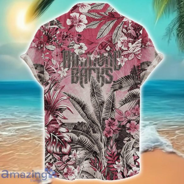 Arizona Diamondbacks Tropical Skull Halloween 3D Hawaiian Shirt For Men Women MLB Fans Product Photo 2