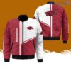 Arkansas Razorbacks All-Over-Print Bomber Jacket Hot Style 3D Printing