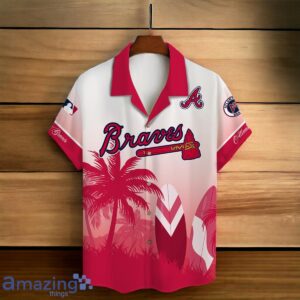 Atlanta Braves MLB Summer Tropical Coconut Hawaiian Shirt And Short Product Photo 3