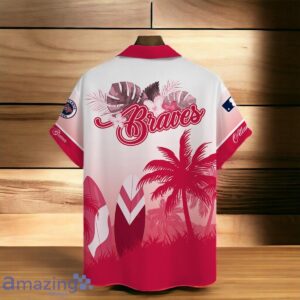 Atlanta Braves MLB Summer Tropical Coconut Hawaiian Shirt And Short Product Photo 4