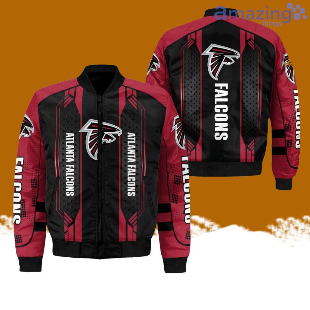 Atlanta Falcons 3D AOP Bomber Jacket Hot Style 3D Printing image Atlanta Falcons 3D AOP Bomber Jacket Hot Style 3D Printing Product Photo 1