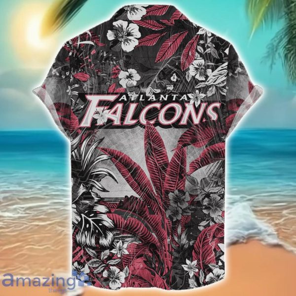 Atlanta Falcons Tropical Skull Halloween 3D Hawaiian Shirt For Men Women NFL Fans Product Photo 2