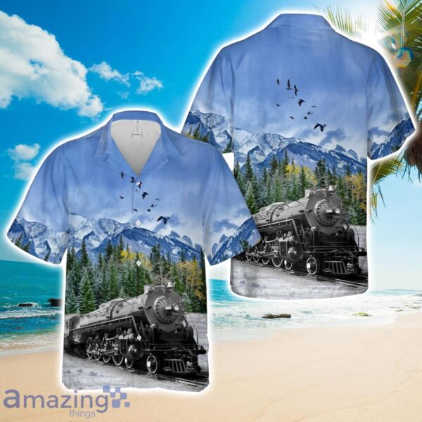 Atlantic Coast Line Railroad new R-1 class 4-8-4 Northern Baldwin Locomotive # 1808 Hawaiian Shirt Product Photo 1