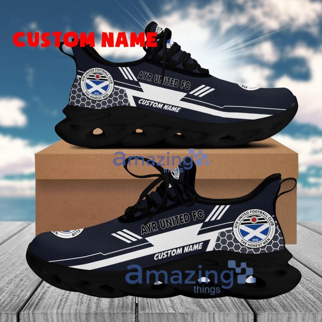 Ayr United F.C. Logo Brand Clunky Max Soul Shoes Pattern Modern Footwear Trend For Men And Women Custom Name image Ayr United F.C. Logo Brand Clunky Max Soul Shoes Pattern Modern Footwear Trend For Men And Women Custom Name Product Photo 1