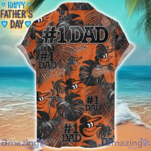 Baltimore Orioles Dad Hawaiian Father’s Day Gift For Dad Grandpa MLB Sports Beach Shirt Product Photo 2