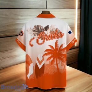 Baltimore Orioles MLB Summer Tropical Coconut Hawaiian Shirt And Short image Baltimore Orioles MLB Summer Tropical Coconut Hawaiian Shirt And Short Product Photo 4