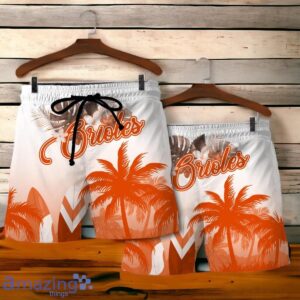 Baltimore Orioles MLB Summer Tropical Coconut Hawaiian Shirt And Short Product Photo 1