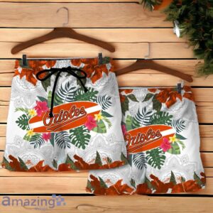 Baltimore Orioles MLB Summer Tropical Hawaiian Shirt And Short image Baltimore Orioles MLB Summer Tropical Hawaiian Shirt And Short Product Photo 4